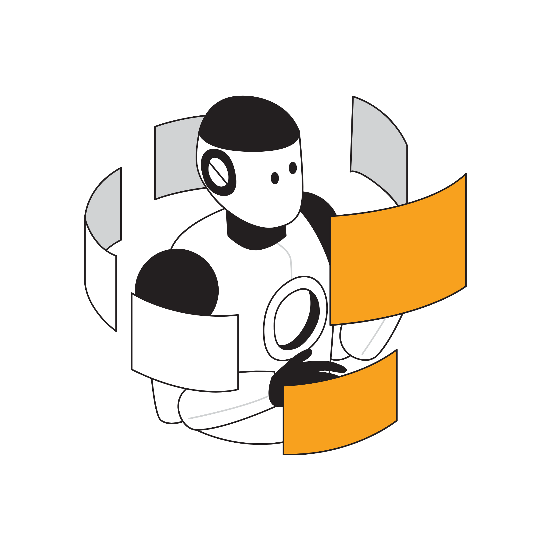 Ilustrace: umělá inteligence